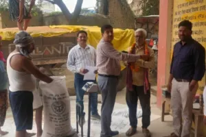 गोरखपुर: गोलाबाजार में गेहूं खरीद शुरू, पहले दिन 110 कुंतल की खरीद