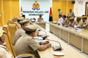 क्षेत्राधिकारी यातायात/लाइन  की अध्यक्षता में पुलिस लाइन चुर्क में एसजेपीयू एवं एएचटी की मासिक समीक्षा व समन्वय बैठक सम्पन्न