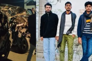 गोरखपुर: तेज रफ्तार बनी काल—स्कॉर्पियो-ट्रैक्टर ट्रॉली की भिड़ंत में तीन युवकों की मौत
