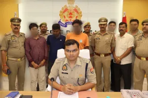 अनपरा पुलिस व  शक्तिनगर की संयुक्त टीम द्वारा एसओजी के सहयोग से लूट की घटना का सफल अनावरण, पुलिस मुठभेड़ में 02 अभियुक्त घायल सहित 05 अभियुक्त गिरफ्तार