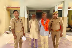 अनपरा पुलिस ने दो वारंटी अभियुक्तों को किया गिरफ्तार, भेजा न्यायालय