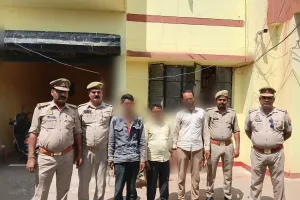 अंतर्राज्यीय गोवंश तस्करी गिरोह का विण्ढमगंज पुलिस ने किया भंडाफोड़, 03 अभियुक्त गिरफ्तार