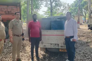 शक्तिनगर पुलिस की  बड़ी कार्रवाई,अवैध रूप से परिवहन करते हुए 800 लीटर डीजल व 30 लीटर पेट्रोल जब्त