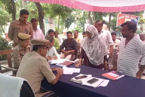 थाना अध्यक्ष विवेक वर्मा के नेतृत्व में संपन्न हुआ समाधान दिवस