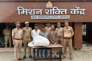 रॉबर्ट्सगंज पुलिस की बड़ी कार्यवाही, घर में घुसकर चोरी करने वाले गिरोह का भंडाफोड