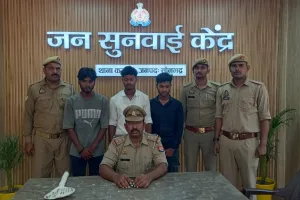 करमा पुलिस की बड़ी सफलता, गैर इरादतन हत्या के प्रयास एवं मारपीट के संगीन प्रकरण में 03 अभियुक्त गिरफ्तार