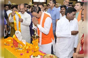 उप मुख्यमंत्री  मौर्य ने स्व. पी.सी. जोशी को दी श्रद्धांजलि