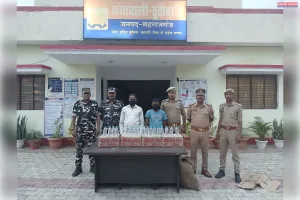 यक्ष एप के प्रभावी उपयोग से पुलिस को मिली बड़ी सफलता , विदेशी शराब के तस्करी में हिस्ट्रीशीटर  गिरफ्तार