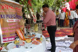 ज्येष्ठ माह के दूसरे बड़े मंगल पर तहसील गौरीगंज में भंडारे का आयोजन