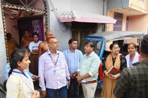 जनगणना 2027ः मकान सूचीकरण एवं मकान गणना कार्य का निरीक्षण