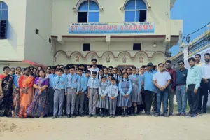 सेंट स्टीफंस एकेडमी में इन्वेस्टिचर सेरेमनी आयोजित