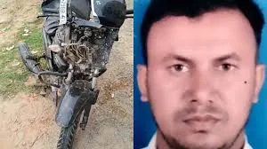 तेज रफ्तार बाइक सवार ने बालक को मारी टक्कर,मौके से फरार।