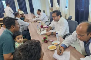 मजदूर दिवस पर श्रमिक आरोग्य मेला आयोजित