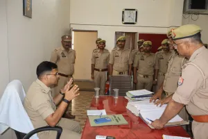 पुलिस अधीक्षक ने किया ओबरा  थाना का  आकस्मिक निरीक्षण, संबंधित को दिए गए आवश्यक निर्देश