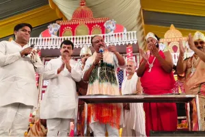 राज्यसभा सांसद नवीन जैन पहुंचे पंचकल्याणक महोत्सव, भव्य स्वागत व मनमोहक प्रस्तुतियों ने बांधा समां