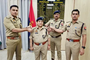 पदोन्नति पाकर पुलिस उपाधीक्षक बनीं निरीक्षक श्रीमती नमिता सिंह