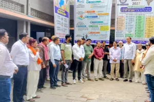 मकान सूची करण के अंतर्गत स्व गणना का शुभारम्भ।