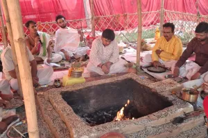 विश्व कल्याण हेतु हुआ विशेष यज्ञ।