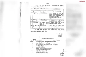 मिर्जापुर: 5 एसडीएम के कार्यक्षेत्र बदले, उप जिला अधिकारी  अजीत कुमार को न्यायिक चुनार जो परियोजना निदेशक डूडा  को  लालगंज बनाए गए। 