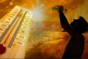प्रयागराज में गर्मी का तांडव, 46.8 डिग्री पहुंचा पारा।