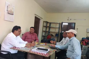सहायक आयुक्त सहकारिता ने एफसीआई गोदाम राबर्टसगंज (पीईजी) का किया निरीक्षण