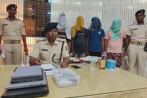 संगठित अपराध का पुलिस ने किया भंडाफोड़