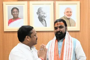 पटना में महामहिम राज्यपाल और मुख्यमंत्री से सांसद सुनील कुमार ने की मुलाकात