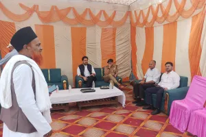 बकरीद पर्व पर ईदगाह पहुंचे जिलाधिकारी व पुलिस अधीक्षक , दी मुबारकबाद एवं शुभकामनाएं