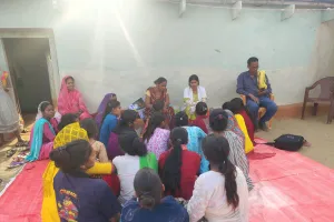 विश्व पोषण और मासिक धर्म स्वच्छता दिवस पर सोनभद्र विकास समिति ने ग्रामीणों को किया जागरूक- राजेश चौबे