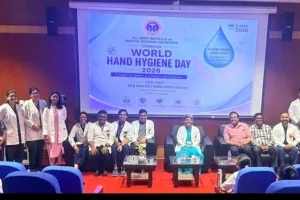 विश्व हाथ स्वच्छता दिवस पर  एम्स गोरखपुर में जागरूकता कार्यक्रम, “एक्शन Saves Lives” का दिया संदेश