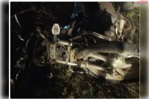 बोलेरो बाइक की टक्कर में एक की मौत दूसरा घायल