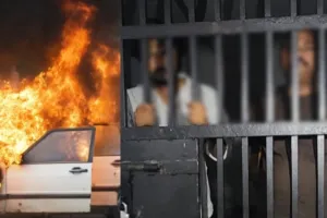 UP: रास्ता देने के विवाद में भड़की हिंसा, कार फूंकी; हत्या के प्रयास व आगजनी में दो गिरफ्तार