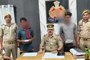 अनपरा पुलिस ने मंदिर में चोरी करने वाले 02 शातिर चोर को किया गिरफ्तार , भेजा न्यायालय