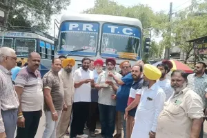 पंजाब ट्रेड कमीशन द्वारा बड़ी मांग पूरी होने पर महेंद्रगंज मार्केट के दुकानदारों में खुशी की लहर