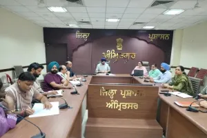 पल्स पोलियो राउंड की सफलता के लिए डिस्ट्रिक्ट टास्क फ़ोर्स की मीटिंग हुई