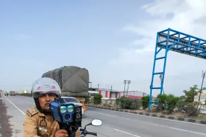 डीसीपी यातायात का लक्ष्य : नेशनल हाईवे पर दुर्घटनाओं में कमी लाना, 338 वाहनों के चालान 