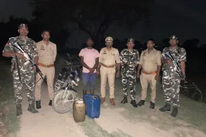 सिद्धार्थनगर 75 लीटर डीजल के साथ एक गिरफ्तार