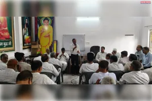 बाबा साहब के अस्थि कलश व प्रतीकों को हटाने के विरोध में आज होगी रणनीतिक बैठक