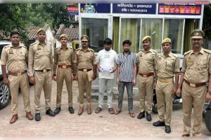 मानसरोवर चौराहे पर फायरिंग करने वाले दो आरोपी गिरफ्तार, अवैध तमंचा व कारतूस बरामद।