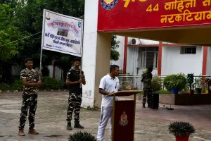 सीमा चौकियों में विश्व तंबाकू निषेध दिवस के अवसर पर शपथ कार्यक्रम
