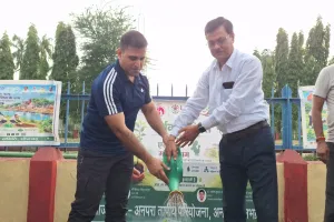 विश्व पर्यावरण दिवस पर सीजीएम अनपरा ने पौधारोपण कर स्वच्छ तथा स्वस्थ पर्यावरण सृजन व संरक्षण का दिया संदेश