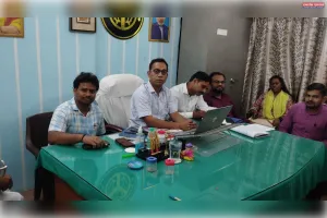 बारहवें अंतराष्ट्रीय योग दिवस को मनाने के लिए बैठक का हुआ आयोजन 