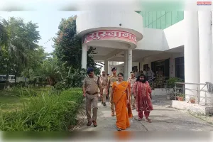 पुलिस भर्ती परीक्षा- 2025 की व्यवस्थाओं का जिलाधिकारी ने किया औचक निरीक्षण
