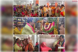 मां विंध्यवासिनी देवी धाम से मोदी के दीर्घायु और यशस्वी के लिए निकाली गई कीर्तन यात्रा