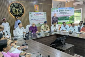 एनजीटी सदस्य ने की पर्यावरणीय कार्यों की समीक्षा, समधा ताल पुनर्जीवन की सराहना