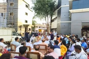 आगामी मोहर्रम पर्व के दृष्टिगत थाना रॉबर्ट्सगंज पर पीस कमेटी की बैठक  संपन्न ,  दिये आवश्यक दिशा-निर्देश