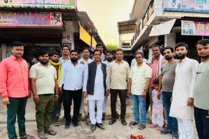 नगर पंचायत महराजगंज में सीसी रोड एवं इंटरलॉकिंग सड़क निर्माण कार्यों का हुआ शुभारंभ