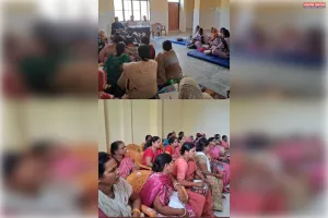 आंगनबाड़ी कार्यकत्रियों एवं आशाओ  को एक दिवसीय प्लस पोलियो संचारी रोग अभियान का दिया गया प्रशिक्षण।