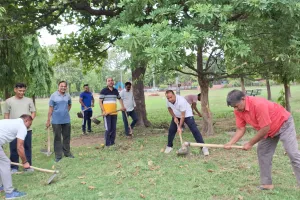 अनपरा तापीय परियोजना में चला वृहद स्वच्छता अभियान
