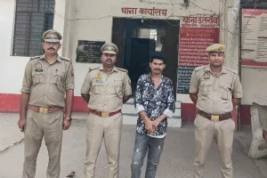 नाबालिग को बहला-फुसलाकर ले जाने का आरोपी गिरफ्तार।
